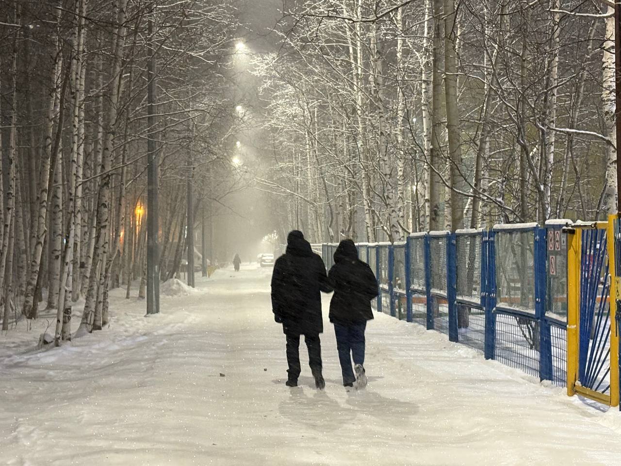 Новые линии освещения в первых микрорайонах  