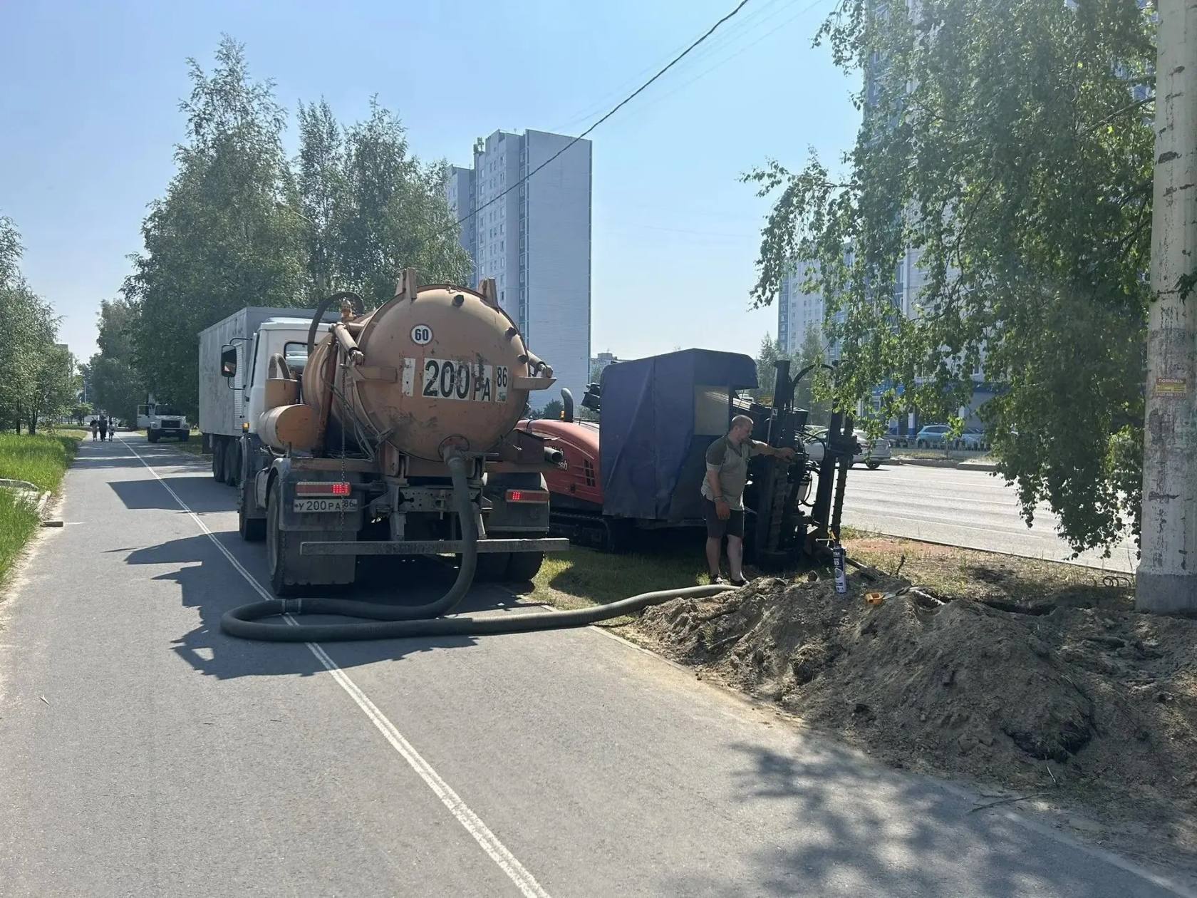 «Горэлектросеть» завершает реконструкцию наружного освещения  на улице Мира
