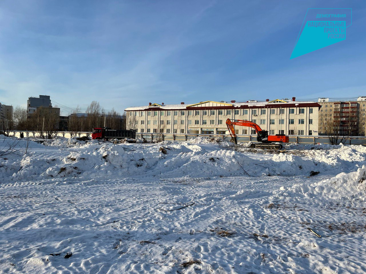 В Нижневартовске началась подготовка к строительству спортцентра /ФОТО/